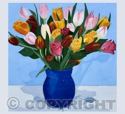 Roses and Tulips