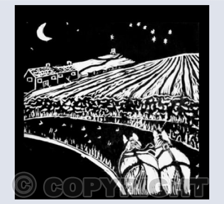 Ploughed Fields square card