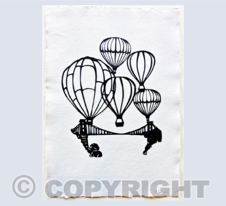 Bristol Balloons Papercut