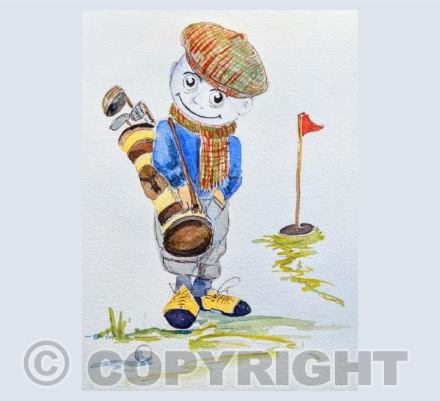 Golf man