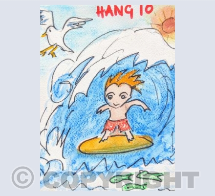Hang ten