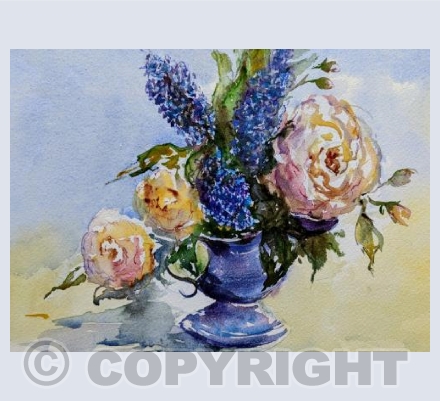Roses & Buddleia