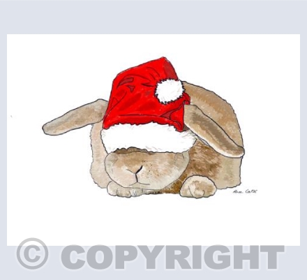 Christmas Bunny 