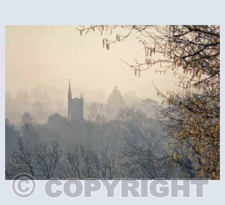 Misty St. Andrew's Church, Chew Stoke