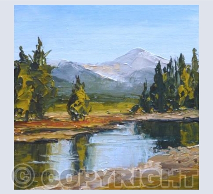 Gently Flows The River