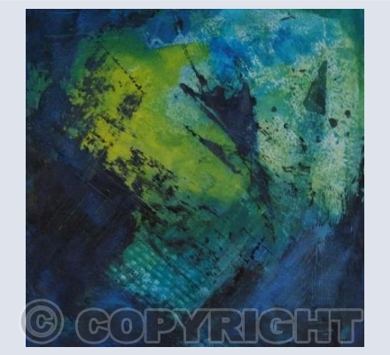 Blue/green rudder