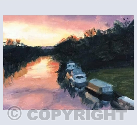 Thames at dawn