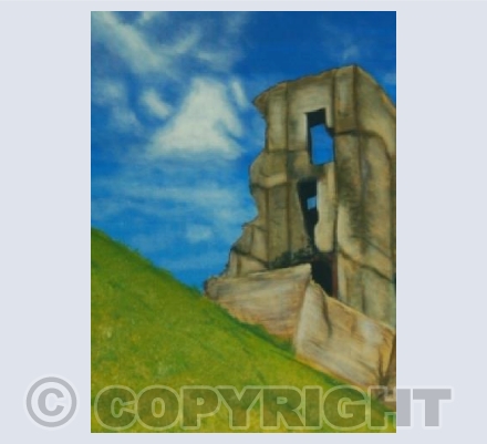 corfe castle, dorset