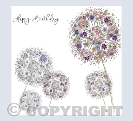 Happy Birthday Alliums