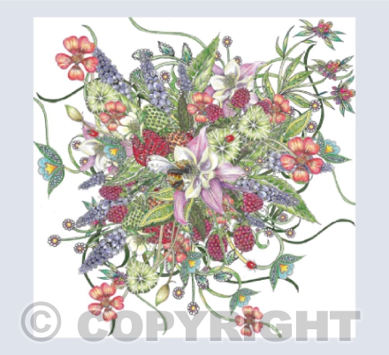 Botanical Floral Bouquet