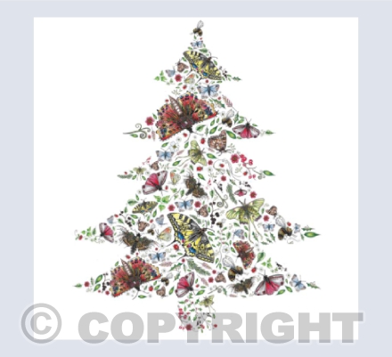 Christmas Tree Butterflies