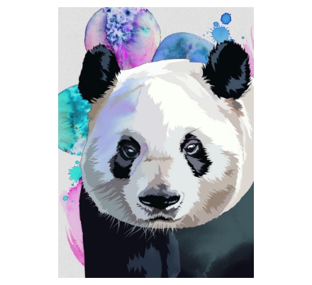 Panda digital - In black & white