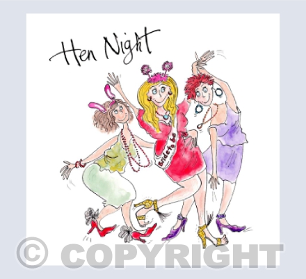 The bride to be - Hen Night