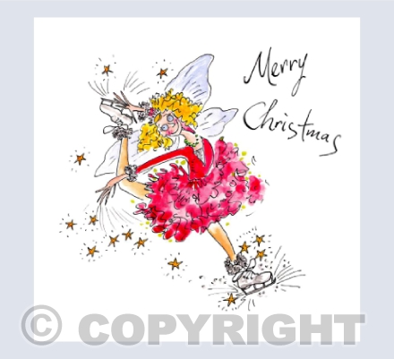 Merry Christmas - Fairy ice skating