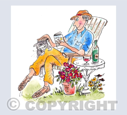 Afternoons in the garden