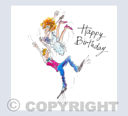Risky dancing - Happy Birthday
