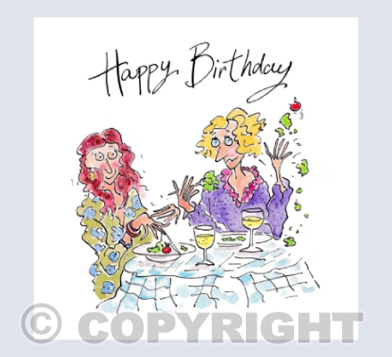 Ladies that lunch - Happy Birthday