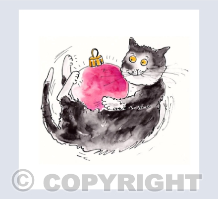 Bauble playtime