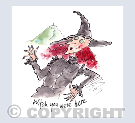 Witch you were here
