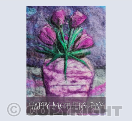 MOTHERS' DAY TULIPS by Lucy Hannah