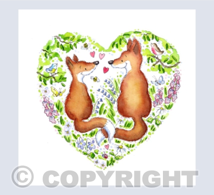Lovey foxes