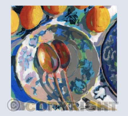 Colourful Kitchen Five Lemons & Two Spoons