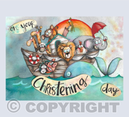 Noah's Ark Christening Wishes