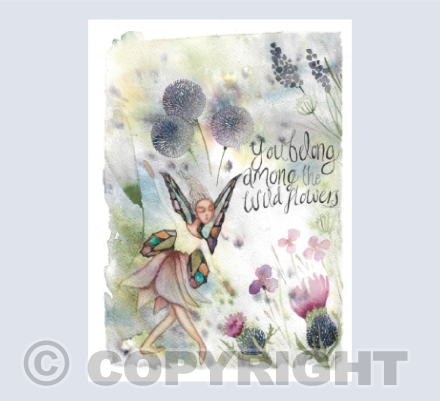 You Belong.... Greetings Card