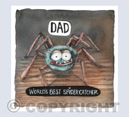 Dad - World's Best Spider Catcher