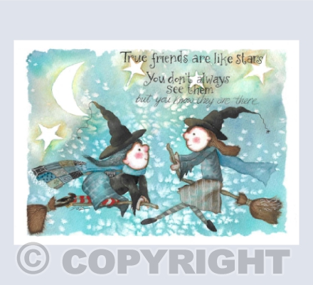 Friends are like Stars