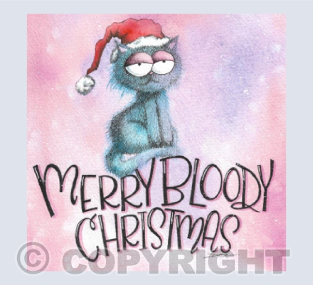 Merry Bloody Christmas - Art by Doz