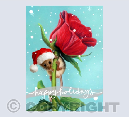 Holiday Mice - Rose