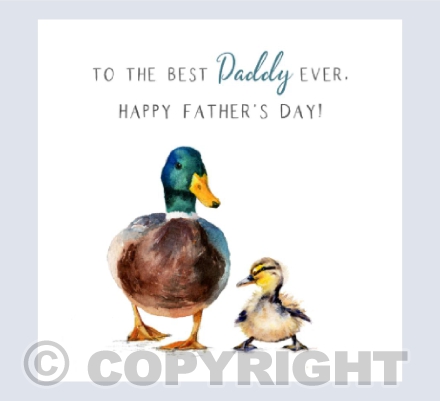 Daddy Duck Father's Day