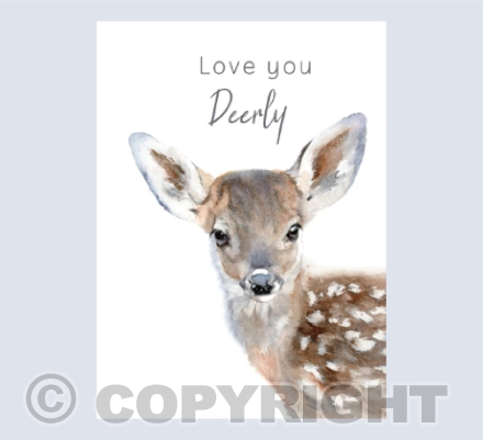 Fawn - Love you 'Deerly'