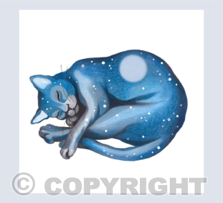 Lunar Cat Dreaming