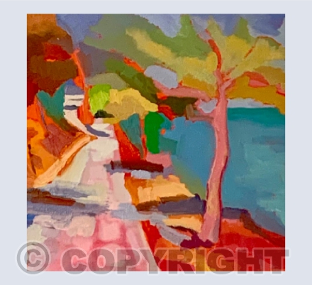 Cobbled Path to Maria's Guesthouse 2