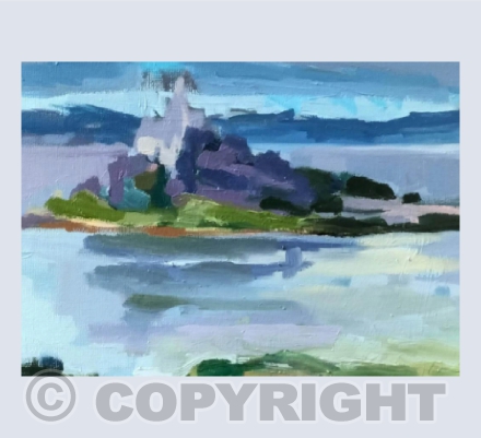 Blue Glass Hour Mount 1