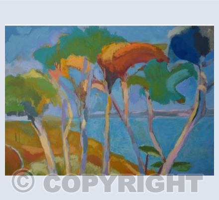 Trees By The Sea