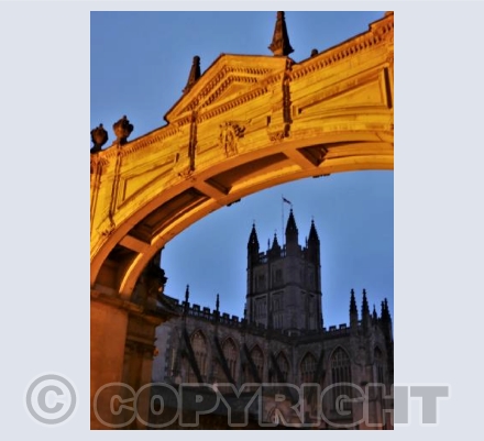Bath Abbey from York Street