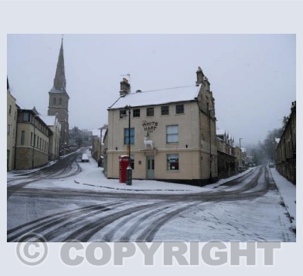 The White Hart in Winter