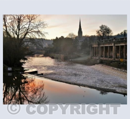 Pulteney Weir - Dawn