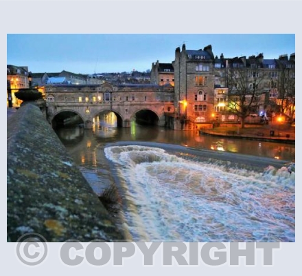 Pulteney Bridge - City Lights