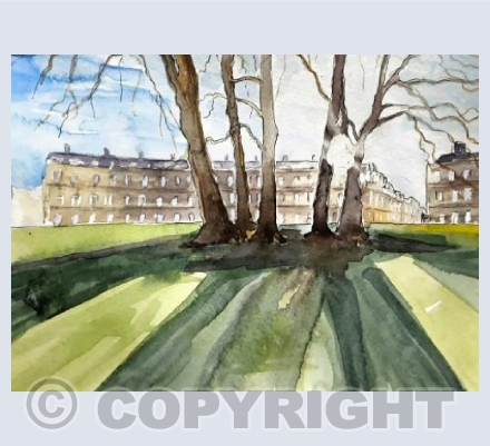 Winter Sun at The Circus 1