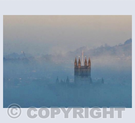 Morning Mist Bath Abbey