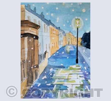 Sydney Buildings Snowfall