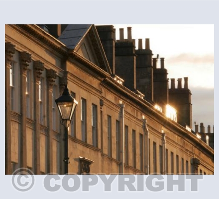 Afternoon Sun in Gt Pulteney Street