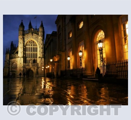 The Abbey in Winter