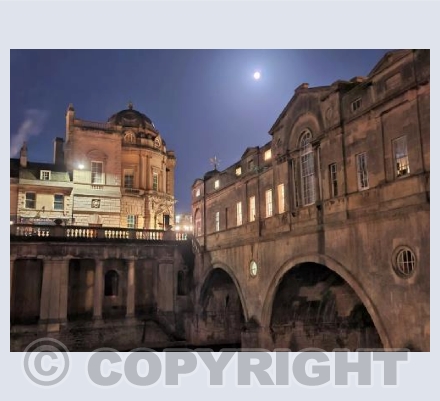 Pulteney Bridge - Full Moon