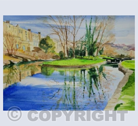 Near Top Lock, Bath