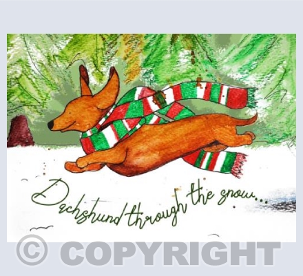 'Dachshund through the snow'